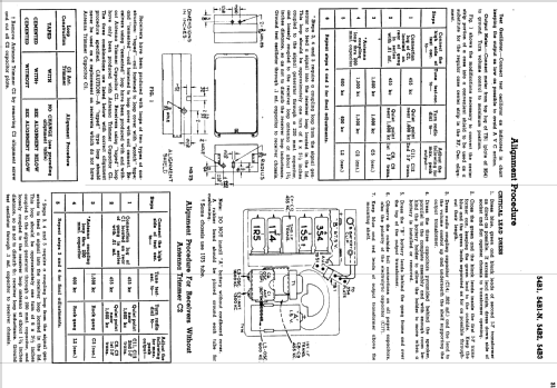 54B1 Ch= RC-589; RCA RCA Victor Co. (ID = 1106938) Radio