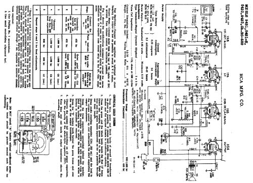 54B1 Ch= RC-589; RCA RCA Victor Co. (ID = 984149) Radio