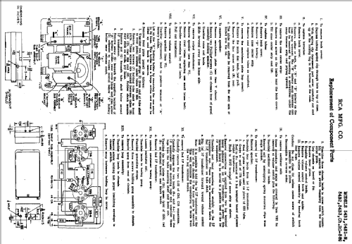 54B1N Ch= RC-589D; RCA RCA Victor Co. (ID = 984187) Radio