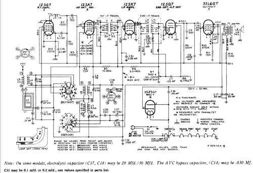 56X11 Ch= RC-1023A; RCA RCA Victor Co. (ID = 1107403) Radio