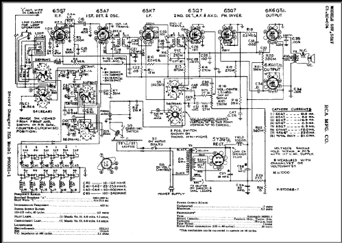 58AV Ch= RC-604; RCA RCA Victor Co. (ID = 478362) Radio