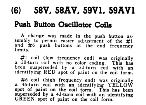 58AV Ch= RC-604; RCA RCA Victor Co. (ID = 1111003) Radio