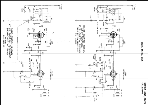 59AV1 Ch= RC-605; RCA RCA Victor Co. (ID = 478587) Radio