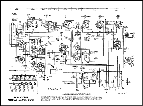 59AV1 Ch= RC-605; RCA RCA Victor Co. (ID = 478599) Radio