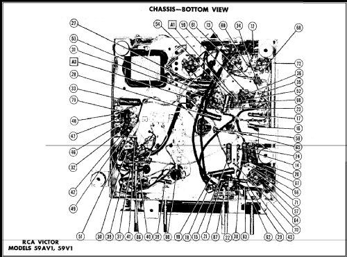 59AV1 Ch= RC-605; RCA RCA Victor Co. (ID = 478601) Radio