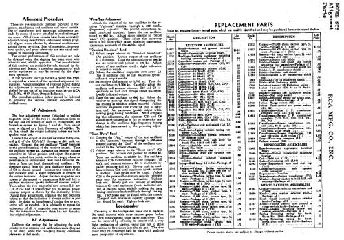 5T5 ; RCA RCA Victor Co. (ID = 951263) Radio