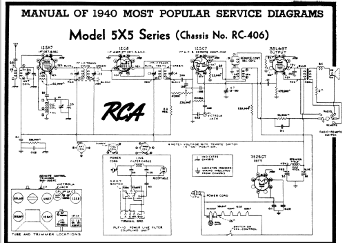 5X5I Ch= RC-406; RCA RCA Victor Co. (ID = 60448) Radio