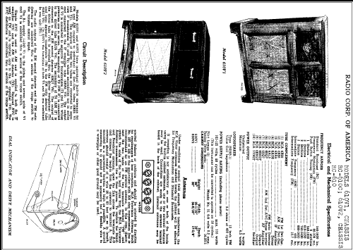 610V1 Ch= RC-610C; RCA RCA Victor Co. (ID = 301253) Radio