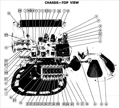 610V1 Ch= RC-610C; RCA RCA Victor Co. (ID = 936262) Radio