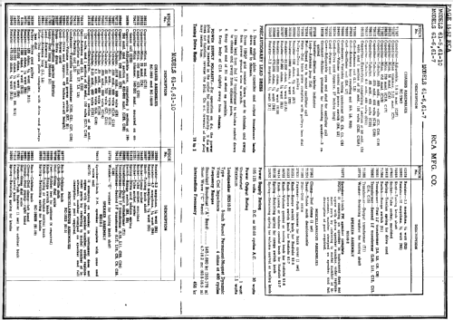 61-10 Postone Ch=RC-1023 , ; RCA RCA Victor Co. (ID = 123100) Radio