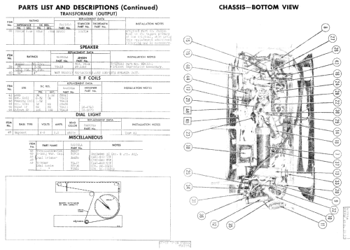 61-10 Postone Ch=RC-1023 , ; RCA RCA Victor Co. (ID = 599226) Radio