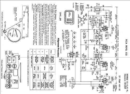 Radiola 61-9 Ch= RC-1034; RCA RCA Victor Co. (ID = 984852) Radio