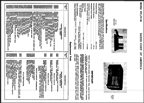 65F Ch= RC-1004-E; RCA RCA Victor Co. (ID = 402449) Radio