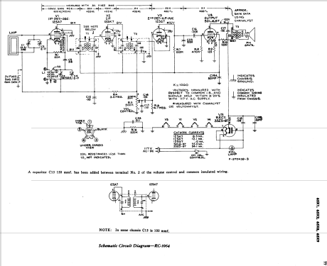 65X8 Ch= RC-1034; RCA RCA Victor Co. (ID = 1107273) Radio