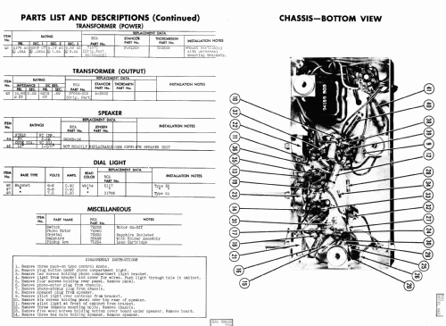 66E Ch= RS-126; RCA RCA Victor Co. (ID = 828648) R-Player