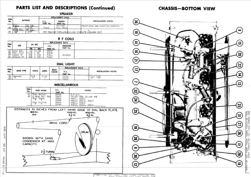 66X11 Ch= RC-1046A; RCA RCA Victor Co. (ID = 910080) Radio