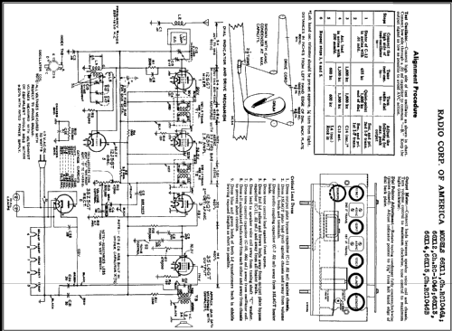 66X14 Ch= RC-1046B; RCA RCA Victor Co. (ID = 402474) Radio