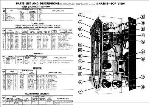 66X14 Ch= RC-1046B; RCA RCA Victor Co. (ID = 910108) Radio