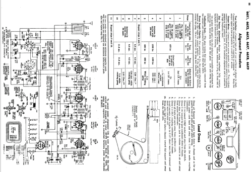 66X3 Ch= RC-1038A; RCA RCA Victor Co. (ID = 1115578) Radio