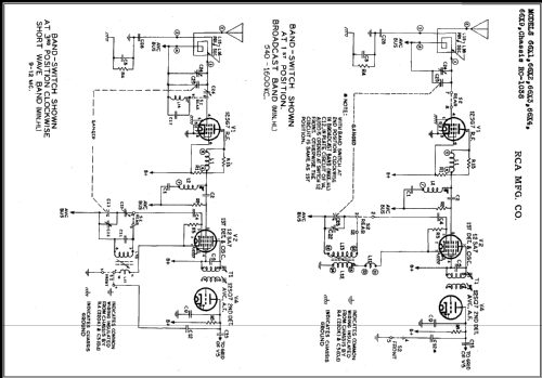 66X4 Ch= RC-1038; RCA RCA Victor Co. (ID = 479384) Radio