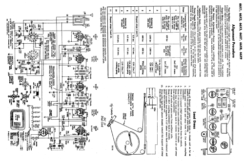 66X7 Ch= RC-1038A; RCA RCA Victor Co. (ID = 175607) Radio