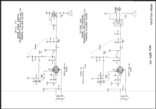 67AV1 Ch= RC-606; RCA RCA Victor Co. (ID = 439925) Radio