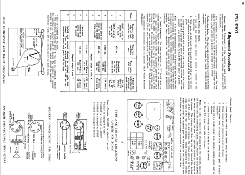 67V1 Ch= RC-606C; RCA RCA Victor Co. (ID = 1106674) Radio