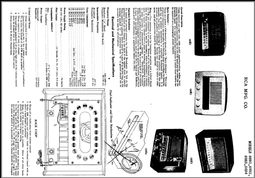 68R1 Ch= RC-608; RCA RCA Victor Co. (ID = 440062) Radio