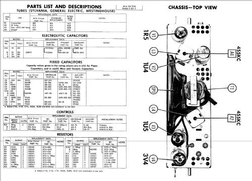 6-BX-6A Ch= RC-1149; RCA RCA Victor Co. (ID = 710531) Radio