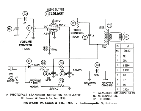 6-EMP-2A Ch=RS-153; RCA RCA Victor Co. (ID = 1997446) R-Player