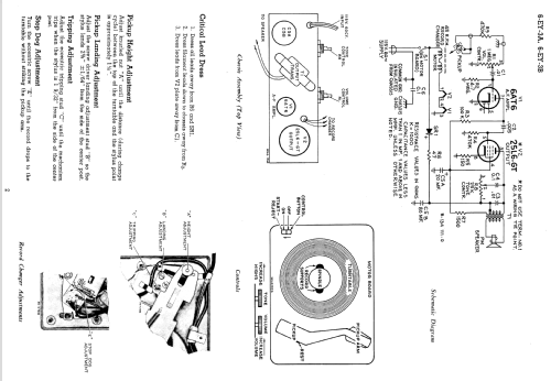 6-EY-3A Ch= RS-152E; RCA RCA Victor Co. (ID = 1801111) R-Player