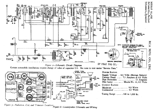 6M2 ; RCA RCA Victor Co. (ID = 954078) Car Radio