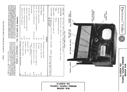 730-TV2 Ch= KCS27-1; RCA RCA Victor Co. (ID = 1366158) Television