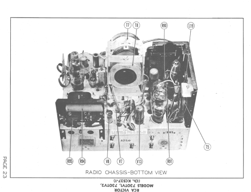 730-TV2 Ch= KCS27-1; RCA RCA Victor Co. (ID = 1366176) Television