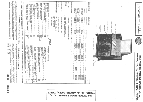 741 PCS KCS 24; RCA RCA Victor Co. (ID = 1627277) Television