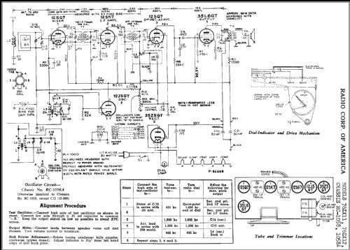 76ZX11 Ch= RC-1058; RCA RCA Victor Co. (ID = 358096) Radio