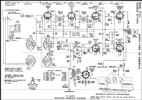 77V2 Ch= RC-606-C; RCA RCA Victor Co. (ID = 301258) Radio