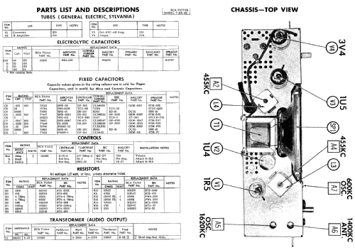 7-BX-6E Ch= RC-1161; RCA RCA Victor Co. (ID = 509730) Radio