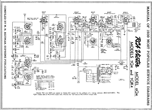 7Q4 Ch= RC-478A; RCA RCA Victor Co. (ID = 61387) Radio