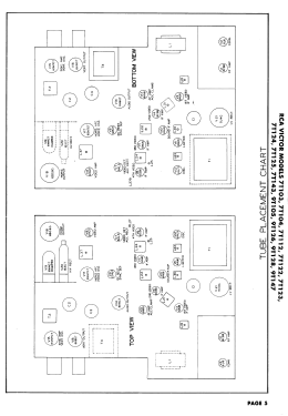 7T122 Ch= KCS47B; RCA RCA Victor Co. (ID = 2922727) Television