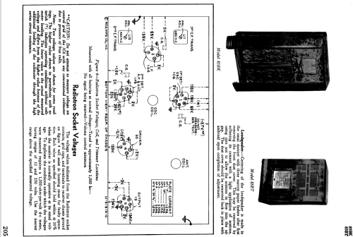 85BK ; RCA RCA Victor Co. (ID = 939314) Radio