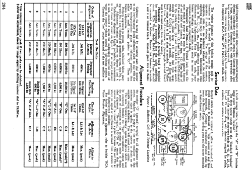 85BT ; RCA RCA Victor Co. (ID = 939318) Radio