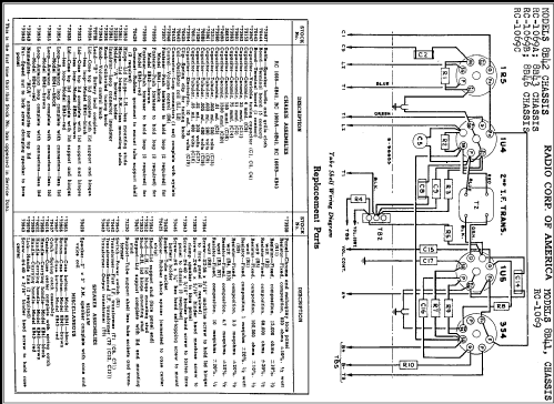 8B42 Ch= RC-1069A; RCA RCA Victor Co. (ID = 304093) Radio