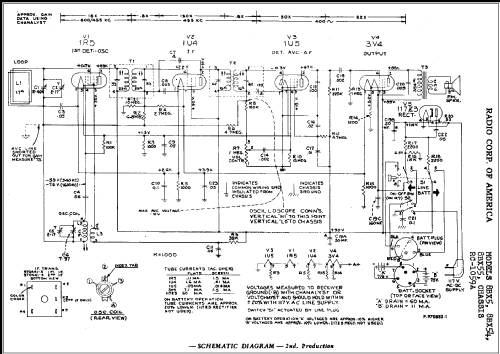 8BX54 Ch= RC-1059A; RCA RCA Victor Co. (ID = 303767) Radio