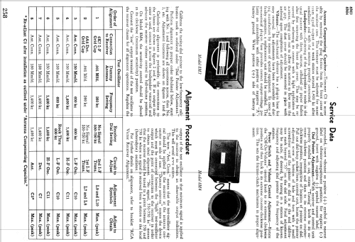 8M3 ; RCA RCA Victor Co. (ID = 977144) Car Radio