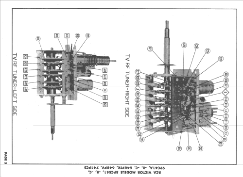 8PCS41-B Ch= KCS24C-1, KRS20B-1, KRS21A-1, RS123C, KRK4; RCA RCA Victor Co. (ID = 1627013) Television