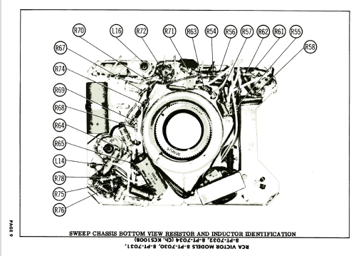 8PT7030 Ch= KCS100B; RCA RCA Victor Co. (ID = 1967716) Television