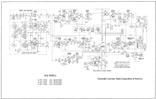 8PT7030 Ch= KCS100B; RCA RCA Victor Co. (ID = 2301792) Television