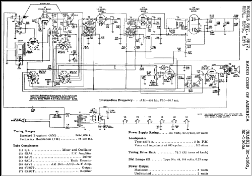 8R71 Ch= RC-1060A; RCA RCA Victor Co. (ID = 302709) Radio