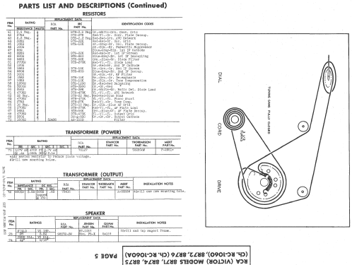 8R71 Ch= RC-1060; RCA RCA Victor Co. (ID = 519210) Radio
